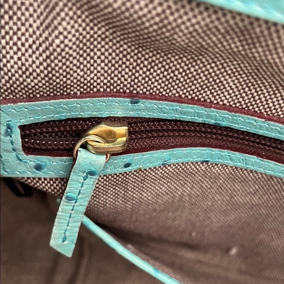 Dooney & Bourke Aqua Textured Tote - Picture 13 of 16